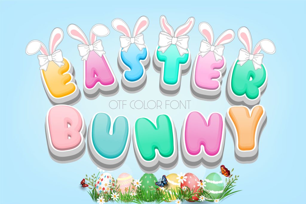 Download Easter Bunny Font for FREE - Font Studio