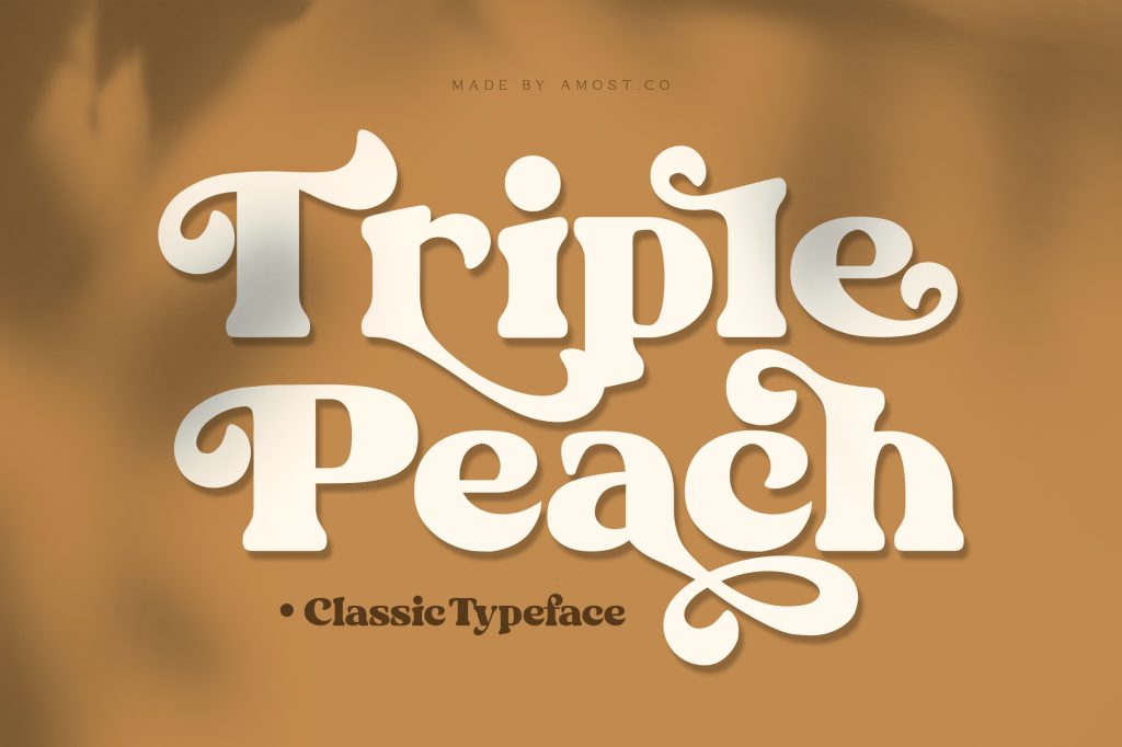 Download Triple Peach Font For Free Font Studio